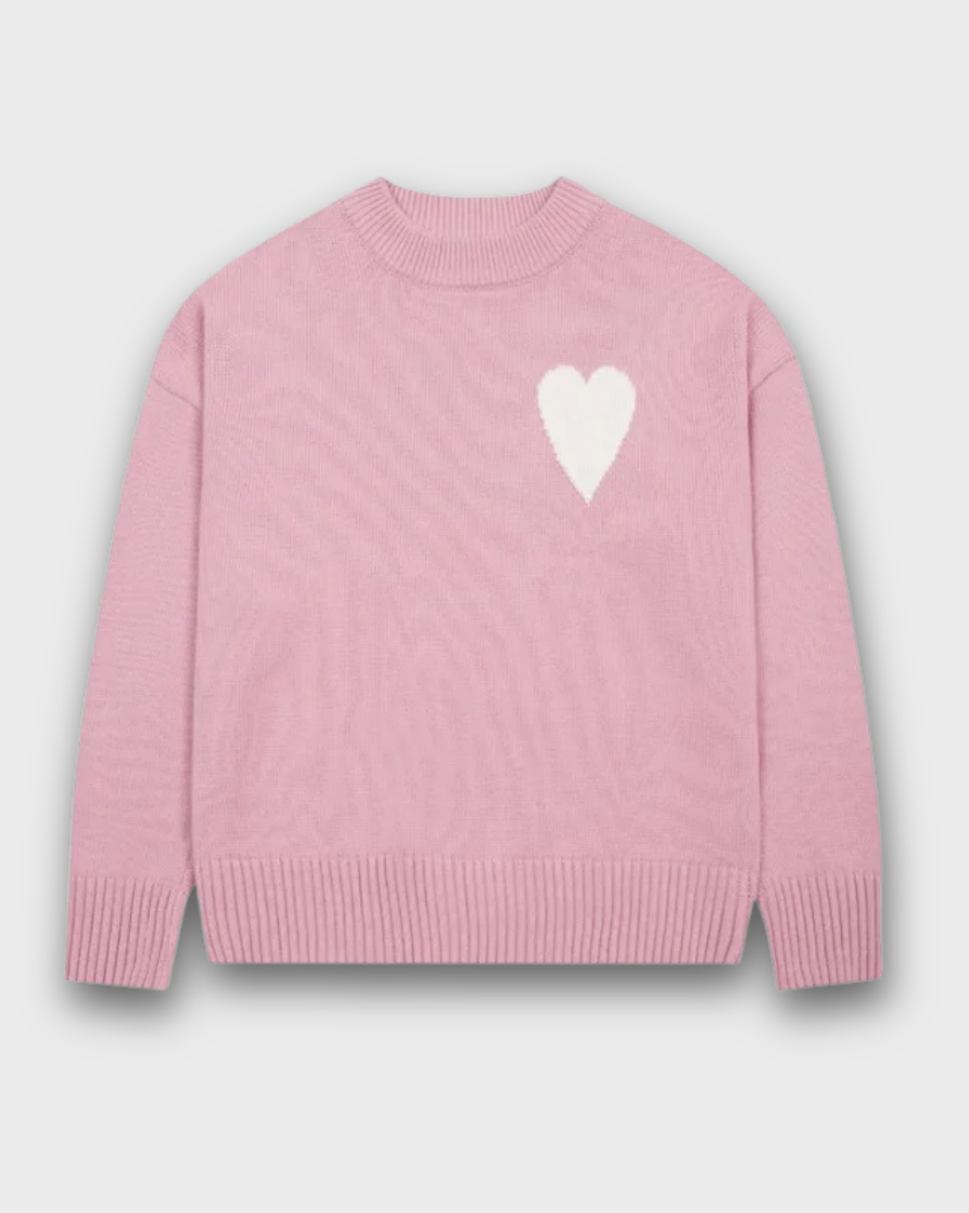 AMI | HEART SWEATER