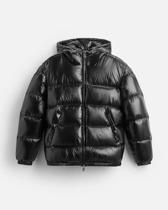 GLOSSY PUFFER | JACKET