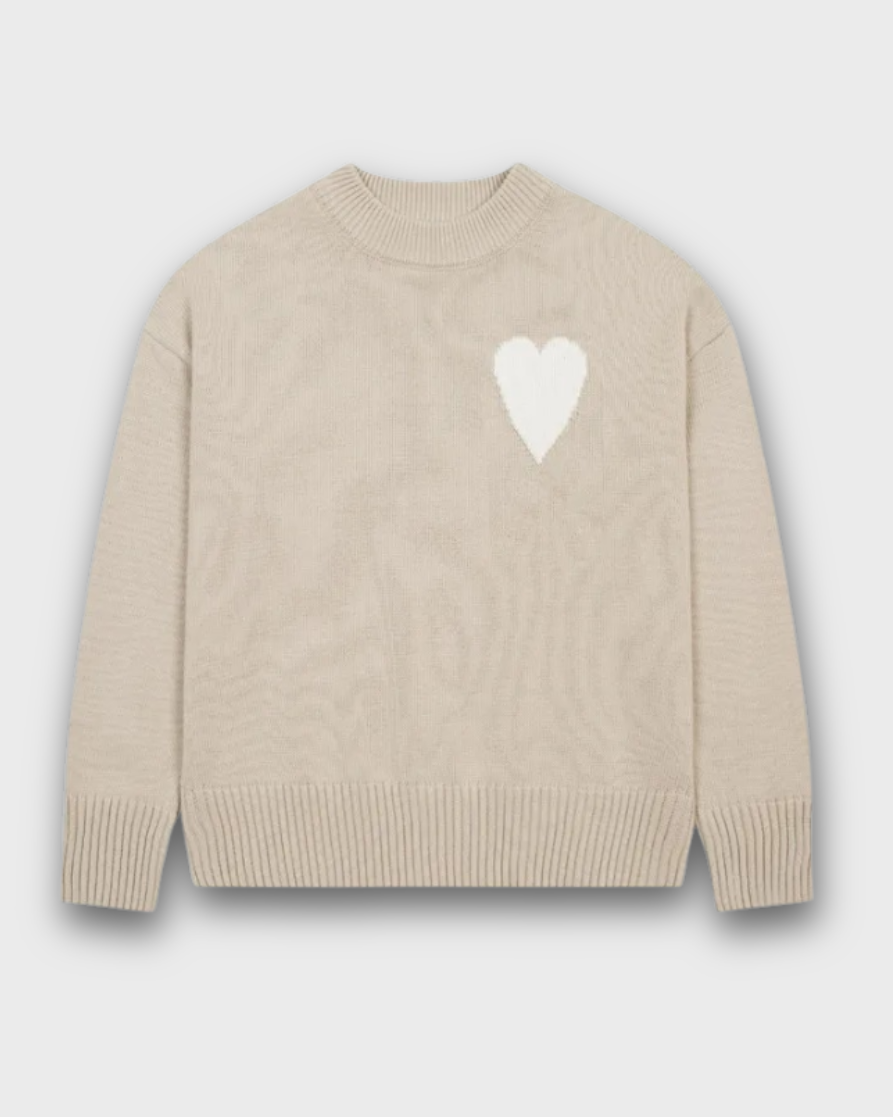 AMI | HEART SWEATER